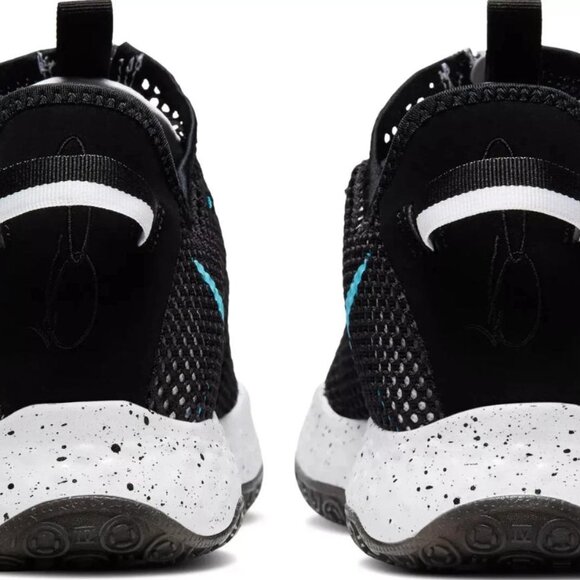 Nike PG 4 EP IV Paul George Black Grey Teal Blue Men Basketball Shoes SIZE US 8 - Picture 7 of 9